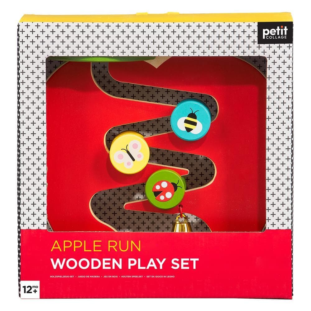Apple Run Wooden Play Set Front Image