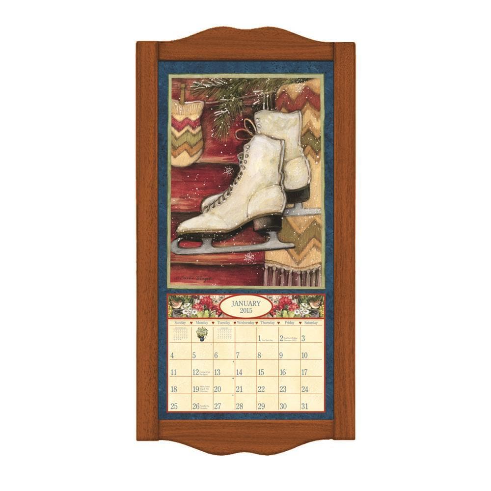 Saddle Slim Calendar Frame