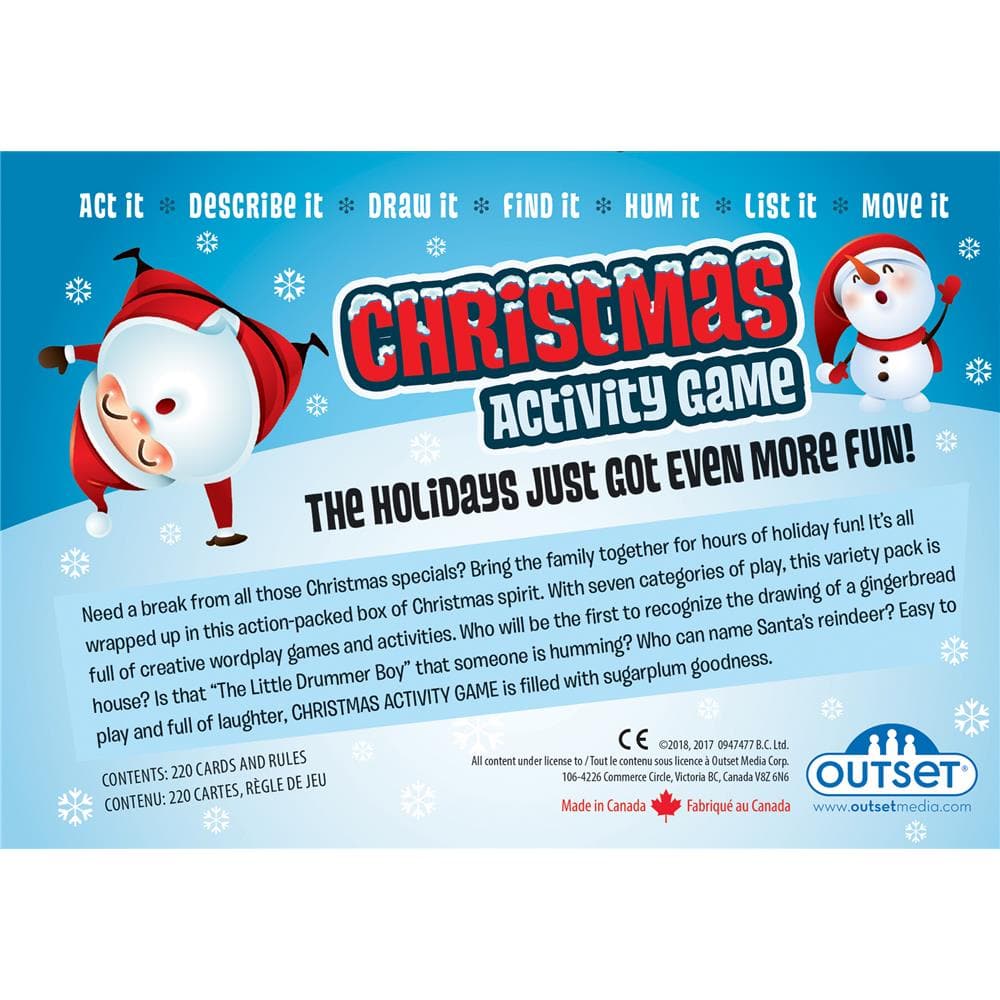 Christmas Activity Game product image