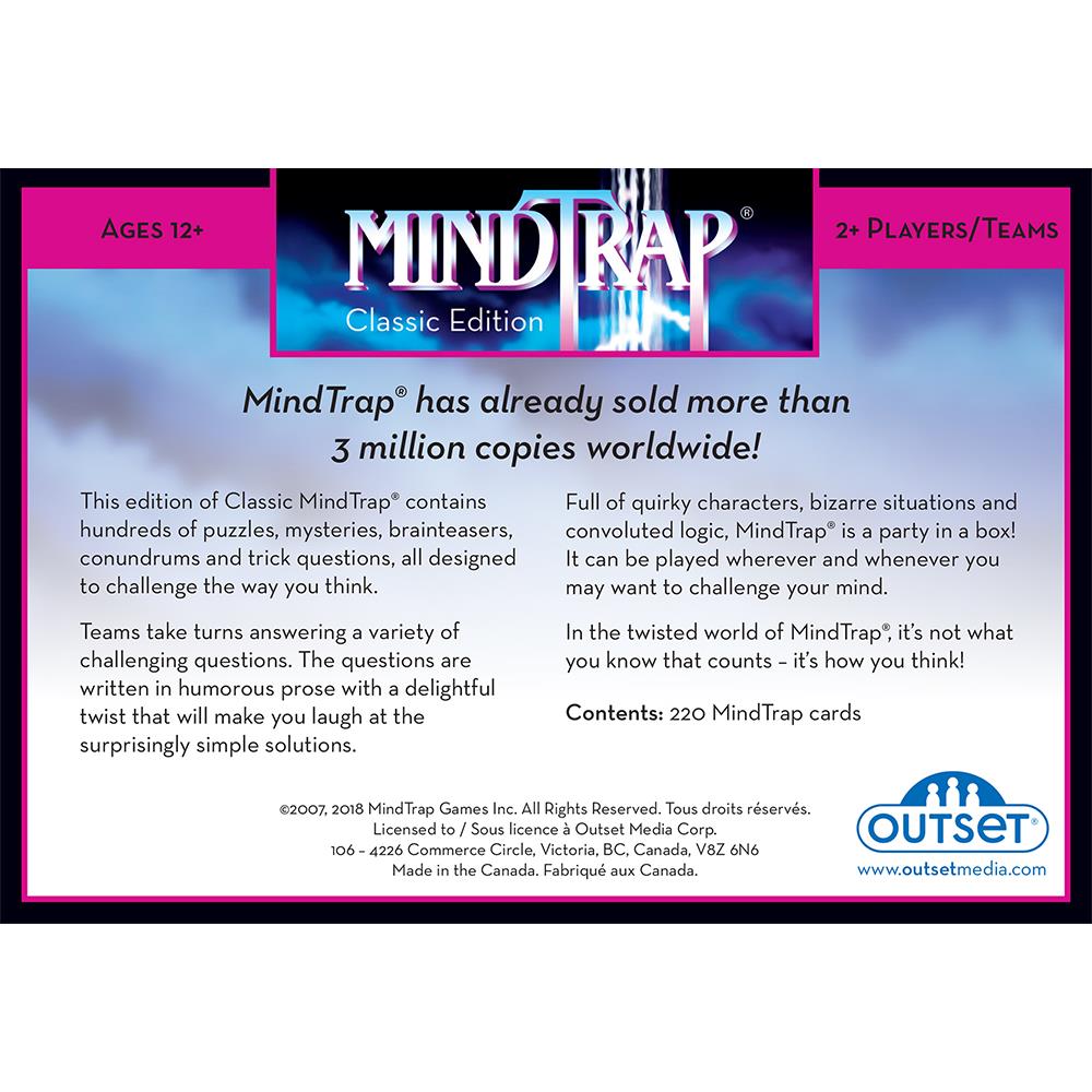 MindTrap Classic Edition - Calendar Club Canada