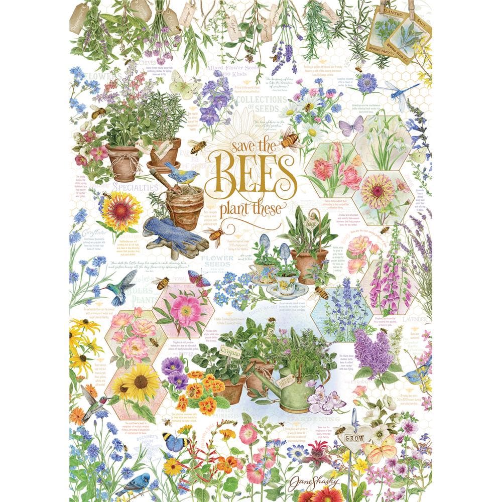 Save the Bees Jigsaw Puzzle (1000 Piece)
