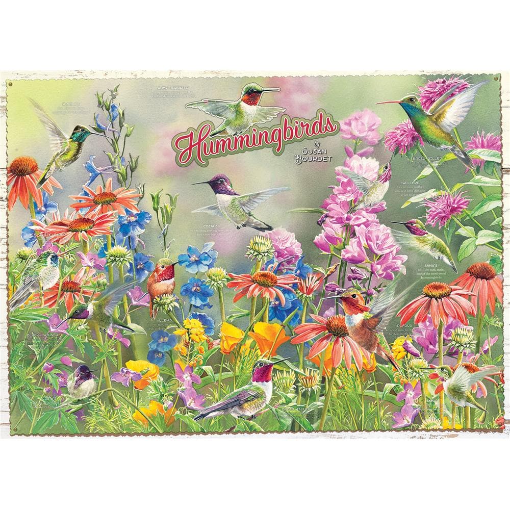 Hummingbirds Jigsaw Puzzle (1000 Piece) product image