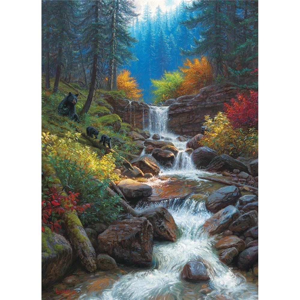 Mountain Cascade Jigsaw Puzzle (1000 Piece) product image