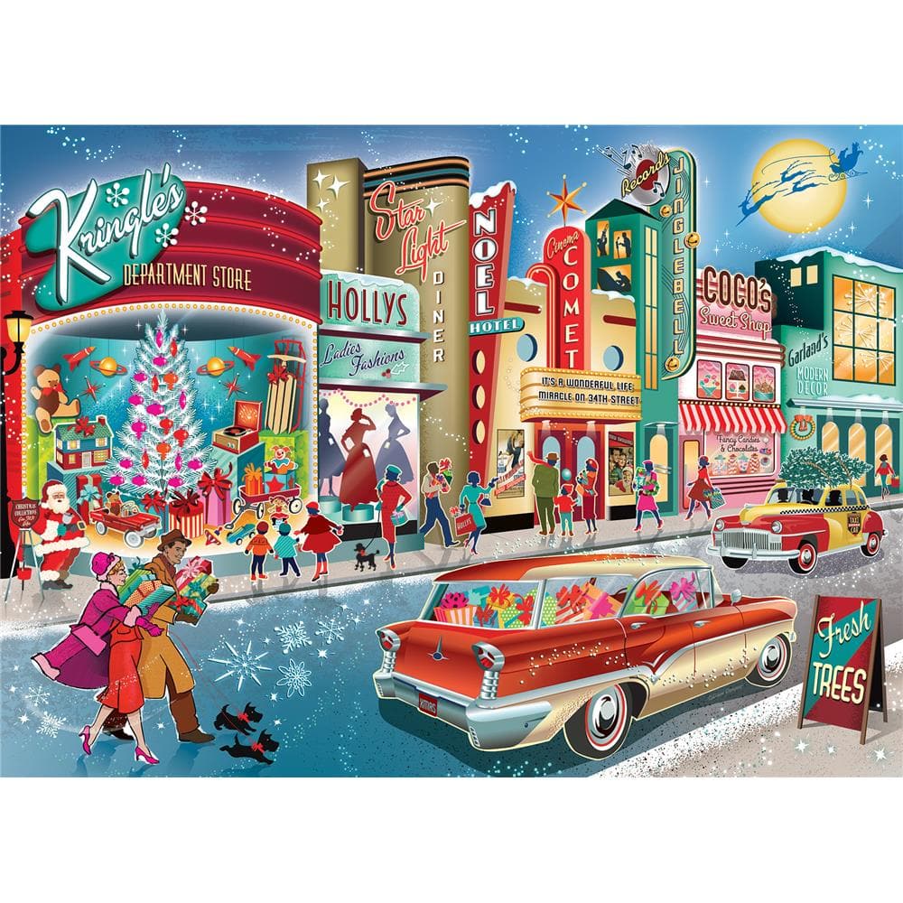 Vintage Main Street Jigsaw Puzzle (1000 Piece) product image