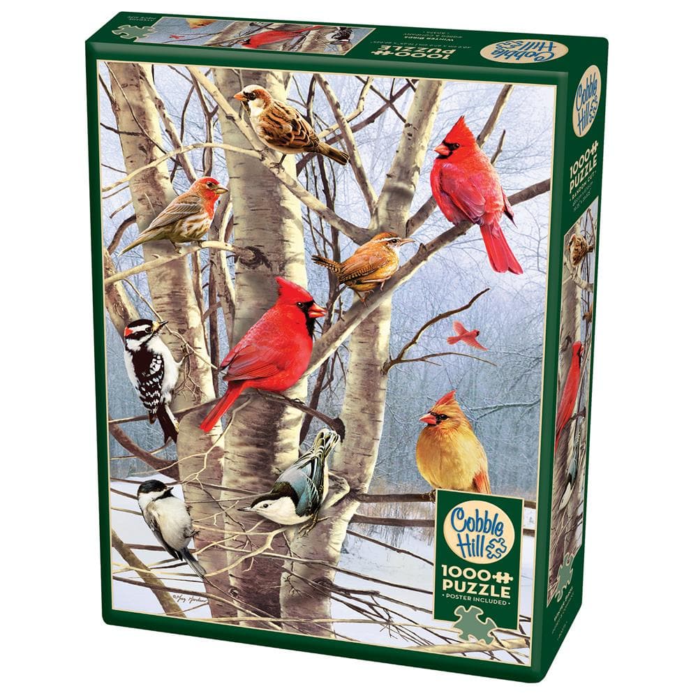 Winter Birds Exclusive Jigsaw Puzzle (1000 Piece)