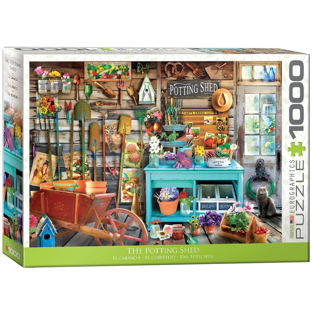 Potting Shed Jigsaw Puzzle (1000 Piece) product image