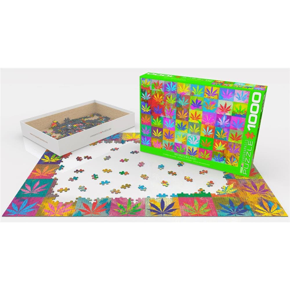 Weed Wonderland Colour Jigsaw Puzzle (1000 Piece)