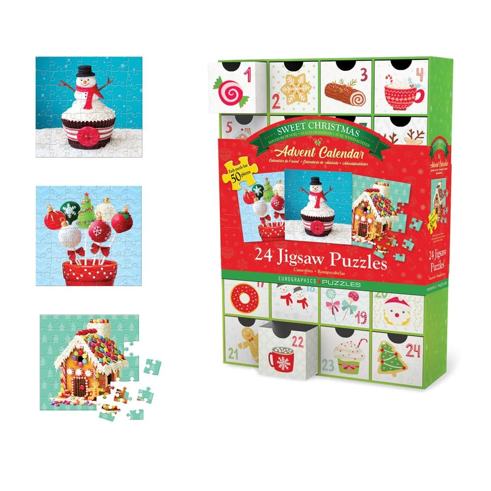 Advent Christmas Jigsaw Puzzles (24 x 50 Piece Puzzles) product image