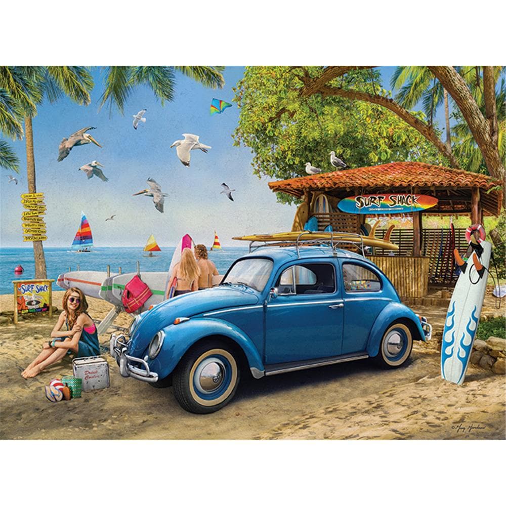 VW Surf Shack Jigsaw Puzzle (1000 Piece) product image