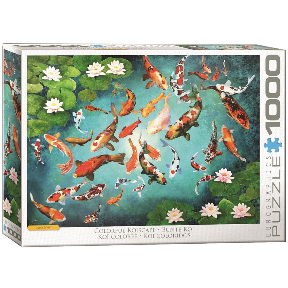 Koi Fish Jigsaw Puzzle (1000 Piece) product image