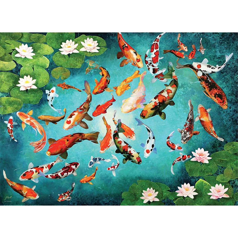 Koi Fish Jigsaw Puzzle (1000 Piece) product image