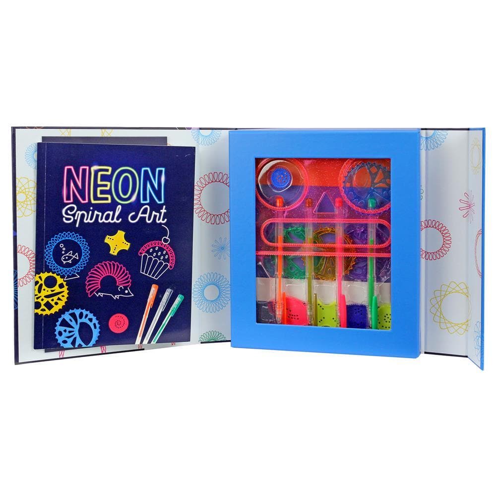 Fun With Neon Spiral Art product image