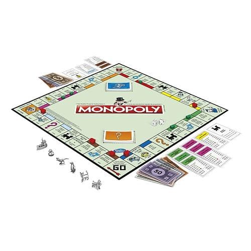 Monopoly Classic Game Board Calendar Club
