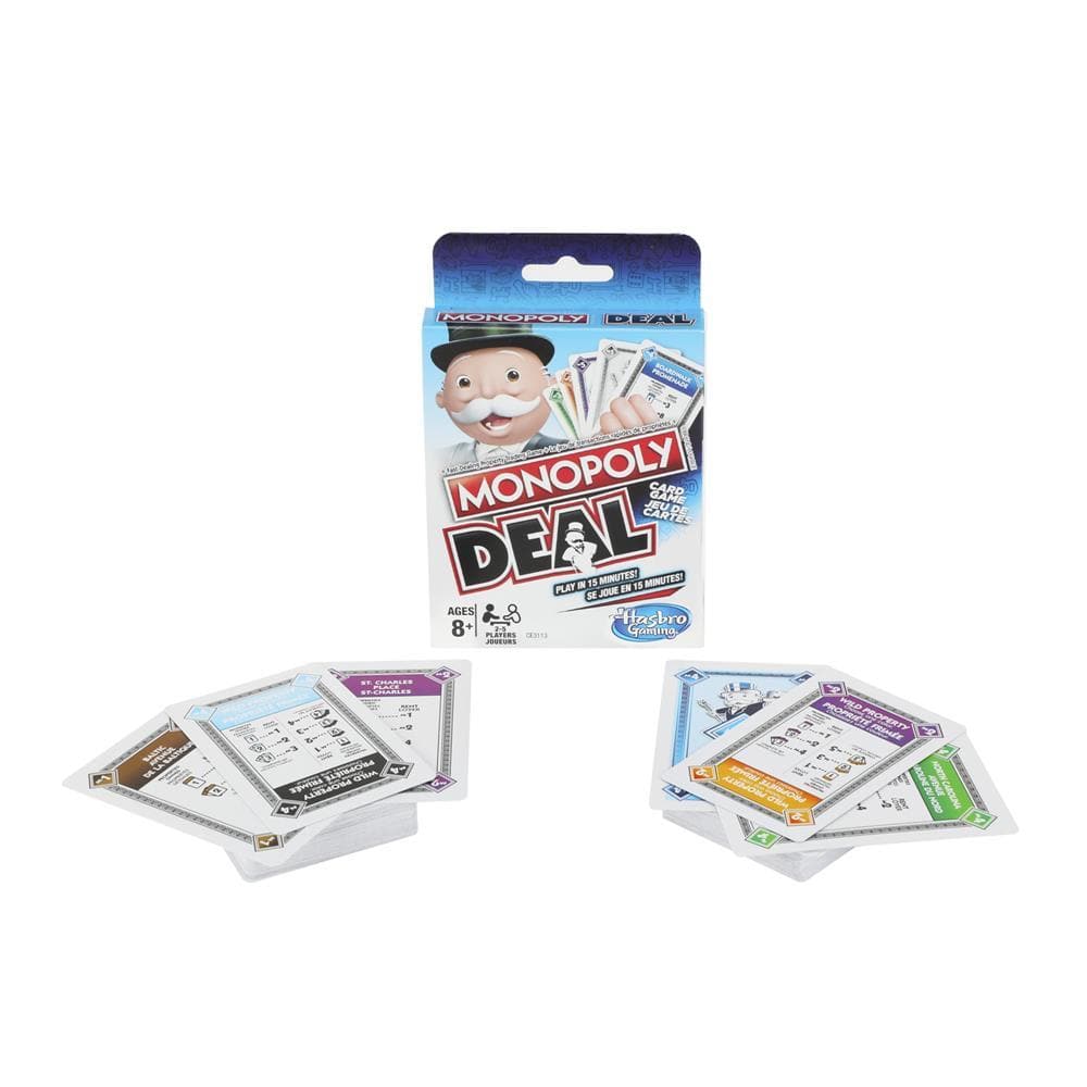 Monopoly Deal Family Card Game