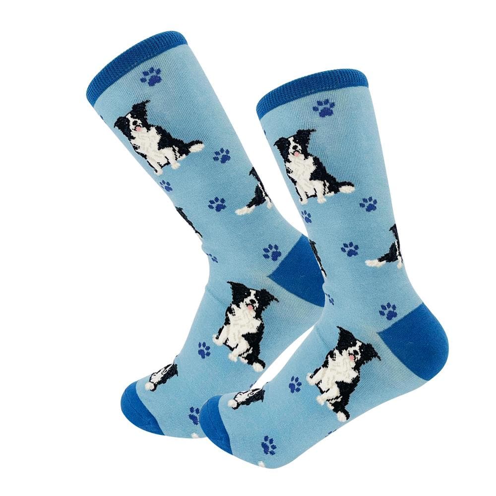 '631384642380 Happy Tails Socks - Border Collie Full Body Socks | Calendar Club
