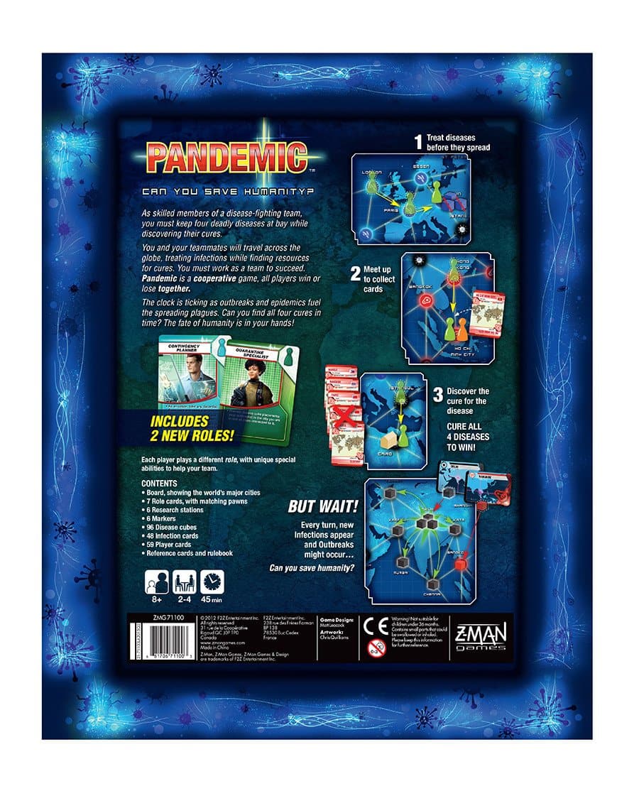 Pandemic Strategy Game - Calendar Club Canada