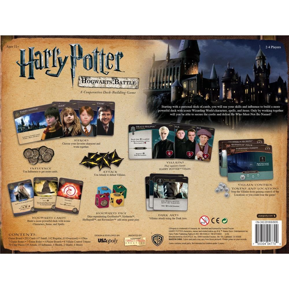 Hogwarts Battle Deck Building Game