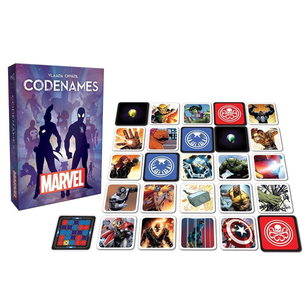 Codenames Marvel Spy Board Game
