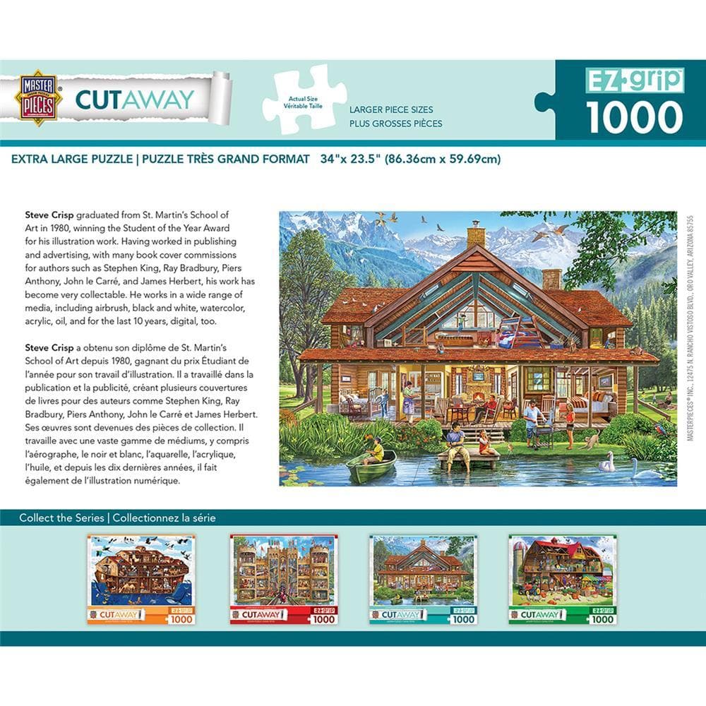 Camping Lodge EZ Grip Jigsaw Puzzle (1000 Piece) product image