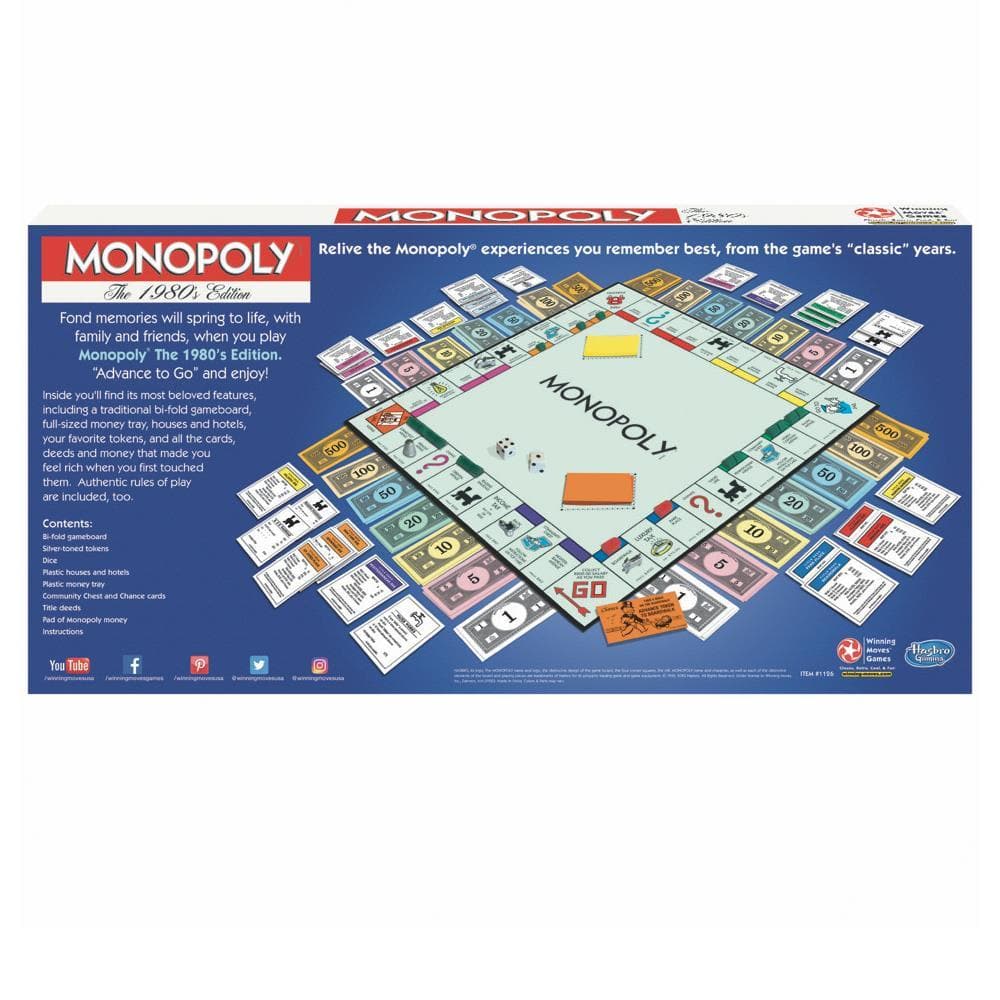 Monopoly 80s Edition product image