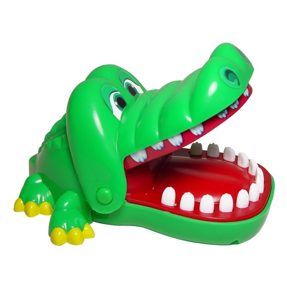 Crocodile Dentist Family Game by Winning Moves - Calendar Club 714043011465