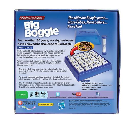 Big Boggle Word Game - Calendar Club Canada