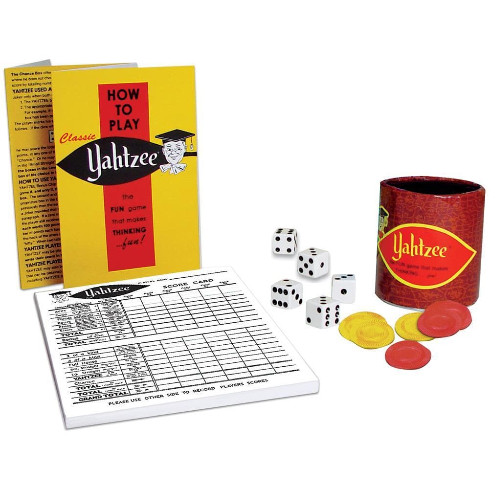 Yahtzee Classic Version - Calendar Club Canada