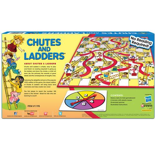 Chutes and Ladders Classic Edition Family Board Game - Calendar Club Canada