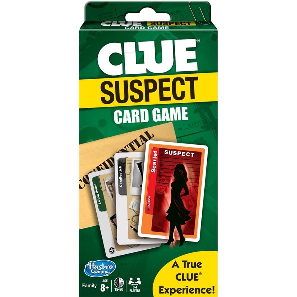 Clue suspect the card game front image 