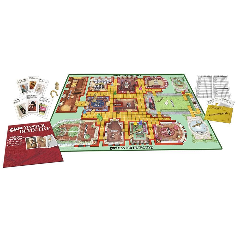 Clue Master Detective Game Board 2