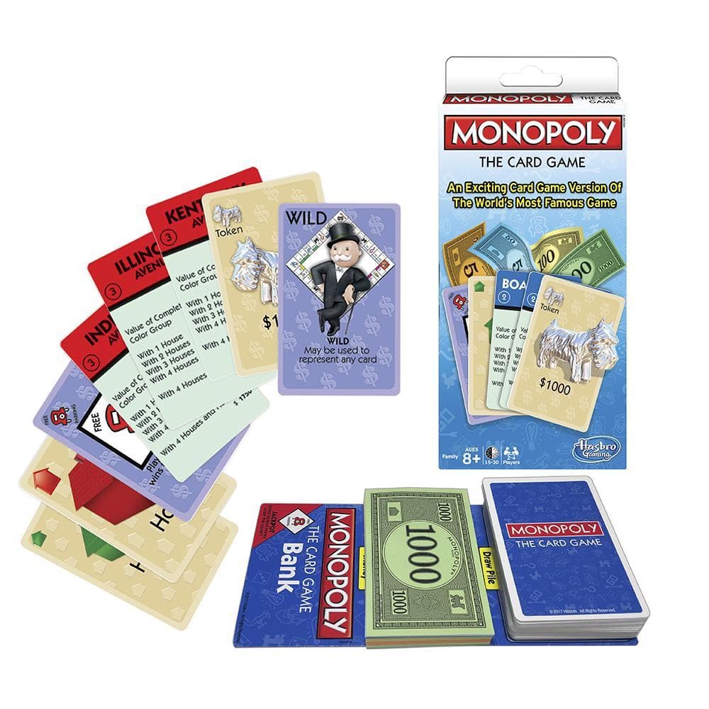 Monopoly The Family Card Game