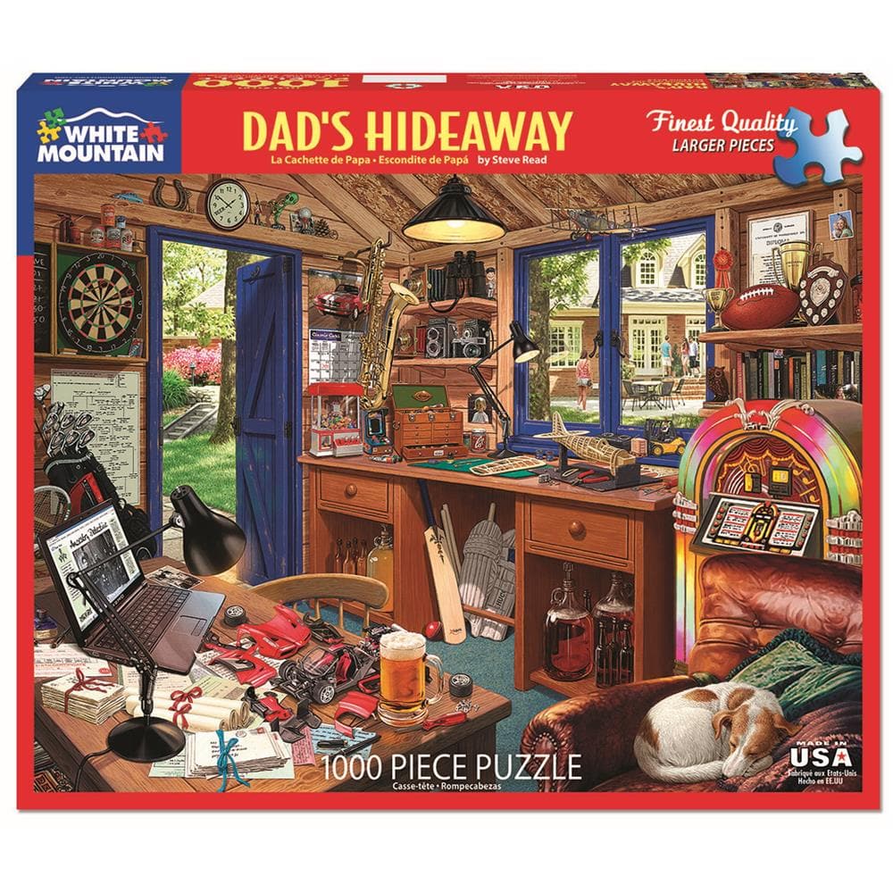 Dads Hideaway Jigsaw Puzzle (1000 Piece)