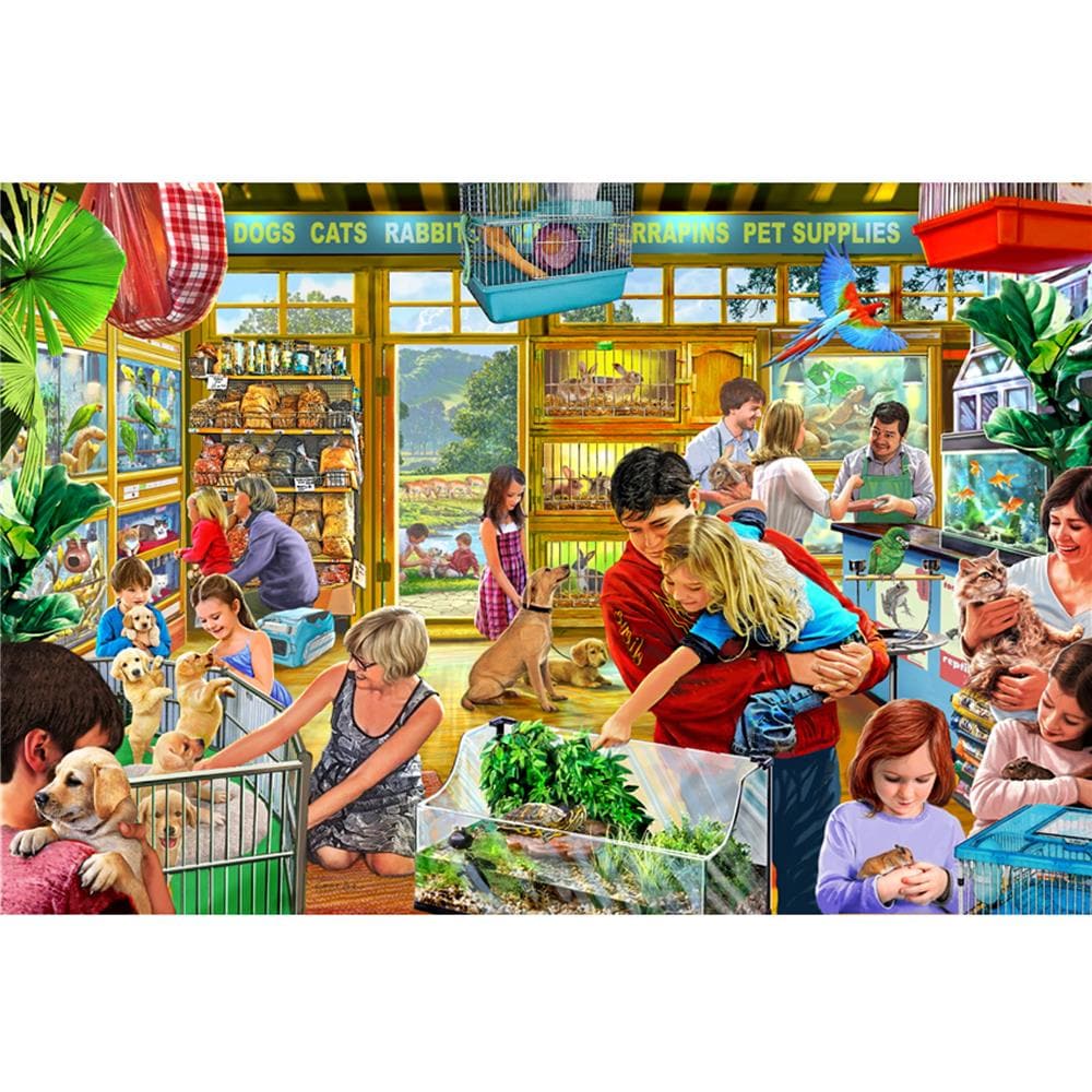Pet Shop Jigsaw Puzzle (500 Piece) Exclusive product image