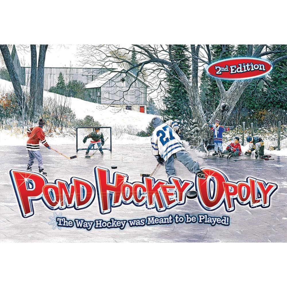 Pond Hockey opoly Package image Calendar Club