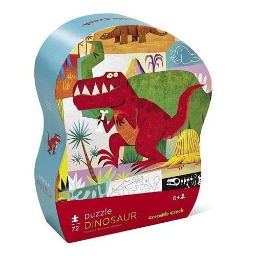 Dinosaurs Children's Jigsaw Puzzle (72 Piece) in Shaped Box