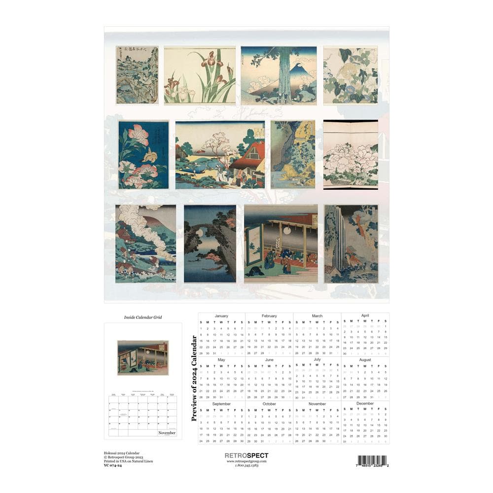 Hokusai 2024 Poster Calendar product image
