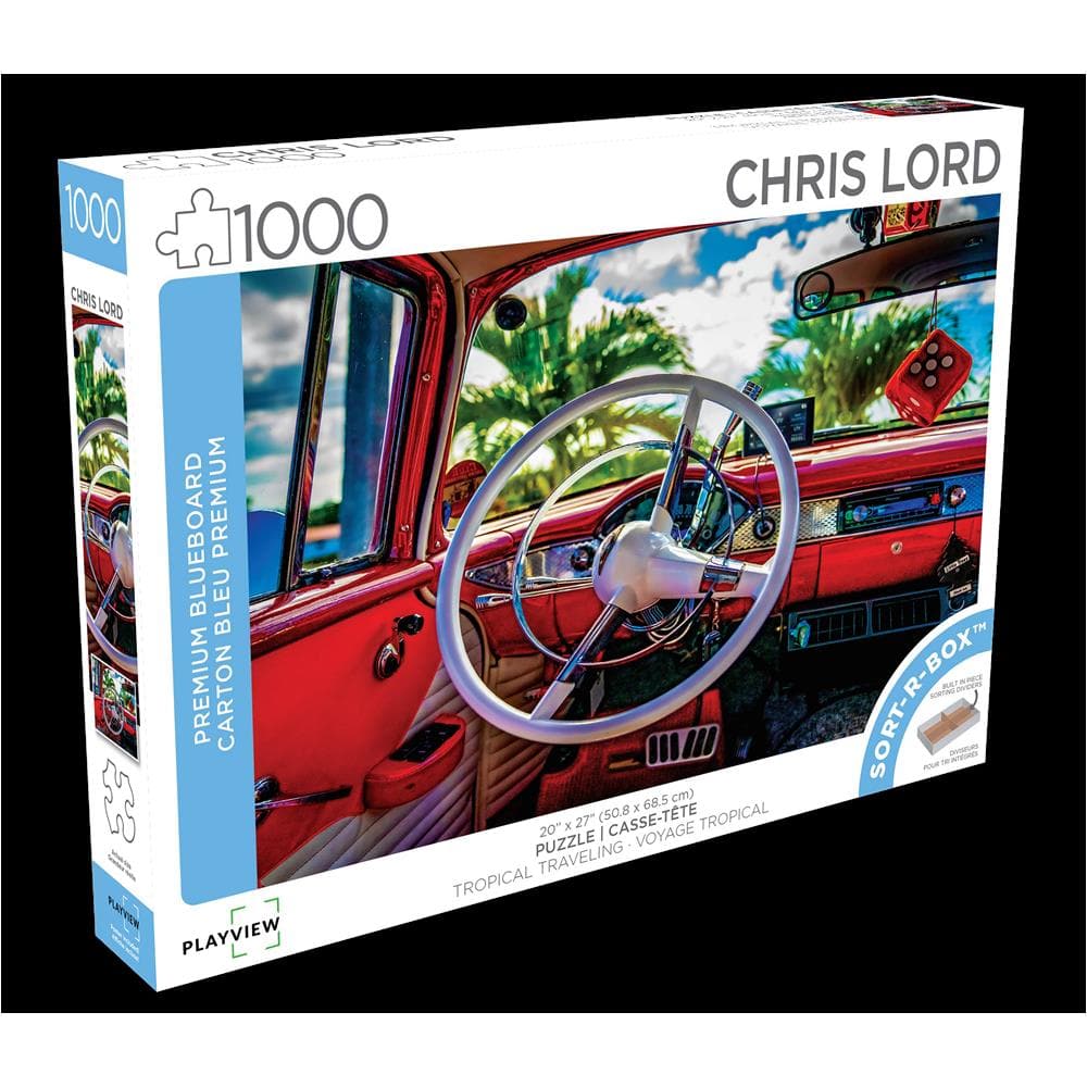 Chris Lord Tropical Travelling Jigsaw Puzzle (1000 Piece) product image