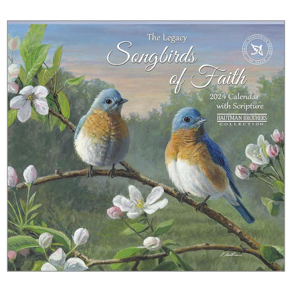 Songbirds of Faith 2024 Wall Calendar  product image