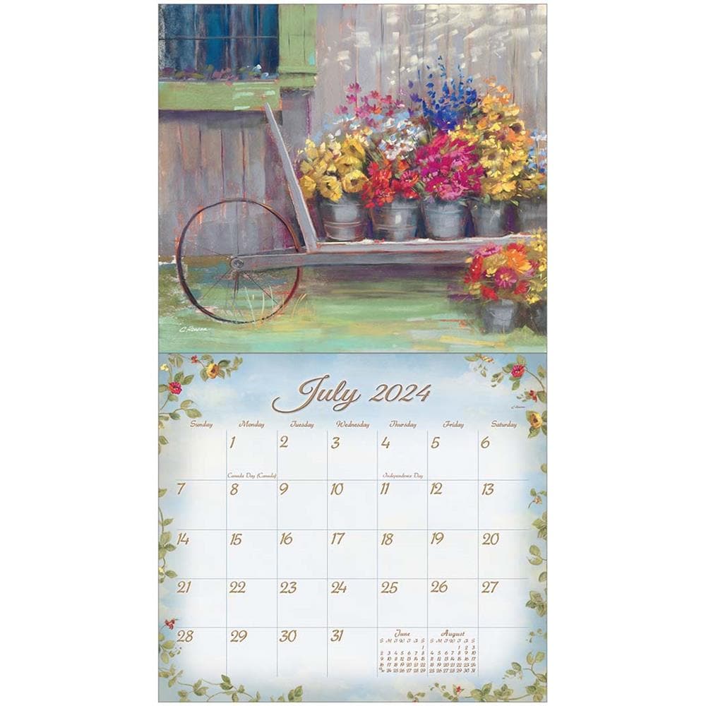 Cottage Garden 2024 Wall Calendar  product image