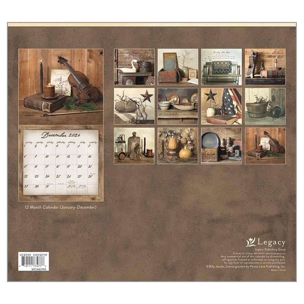 Simple Treasures 2024 Wall Calendar  product image