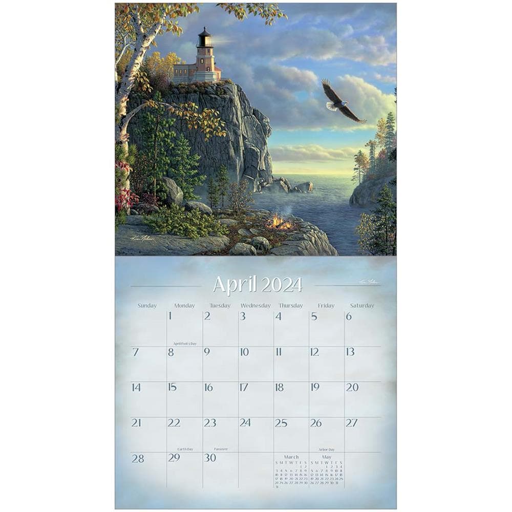 Peace and Tranquility 2024 Wall Calendar  product image