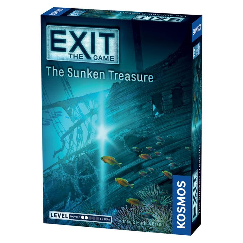 Exit The Sunken Treasure Escape Room Board Game front image