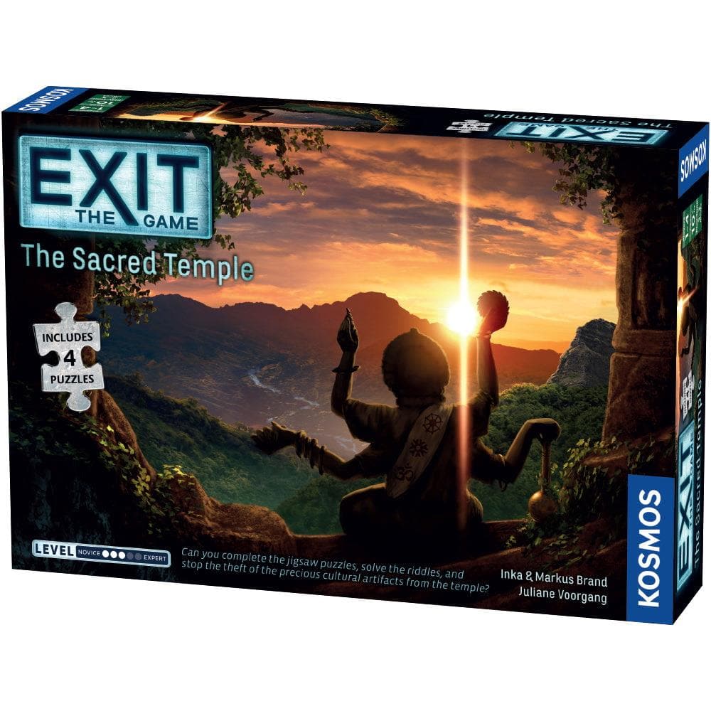 Exit The Sacred Temple With Puzzle