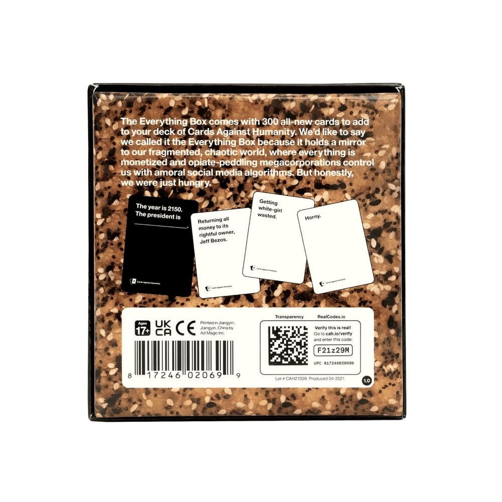 Everything Box Cards Against Humanity Eaxpansion Pack product image