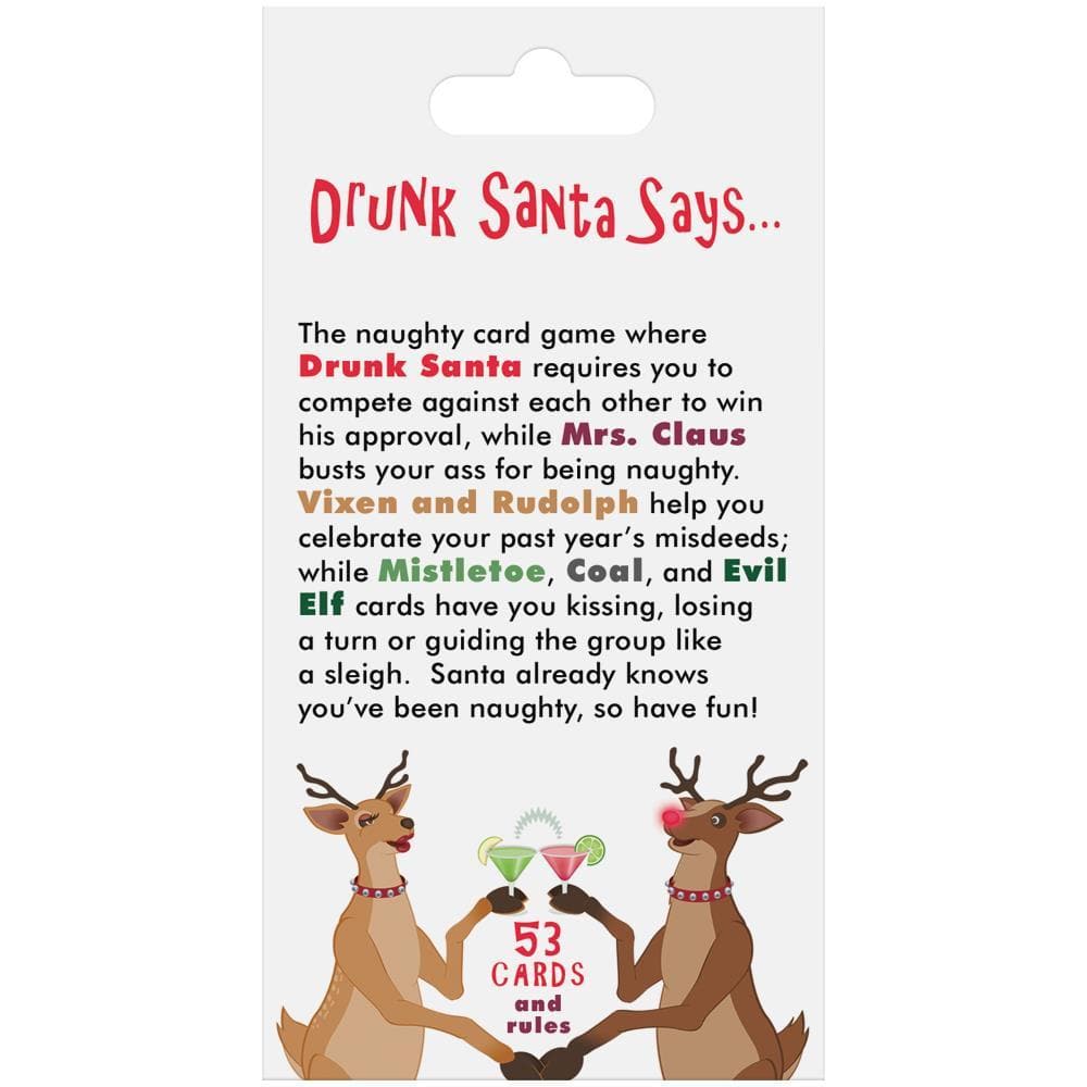 Drunk Santa Says Card Game