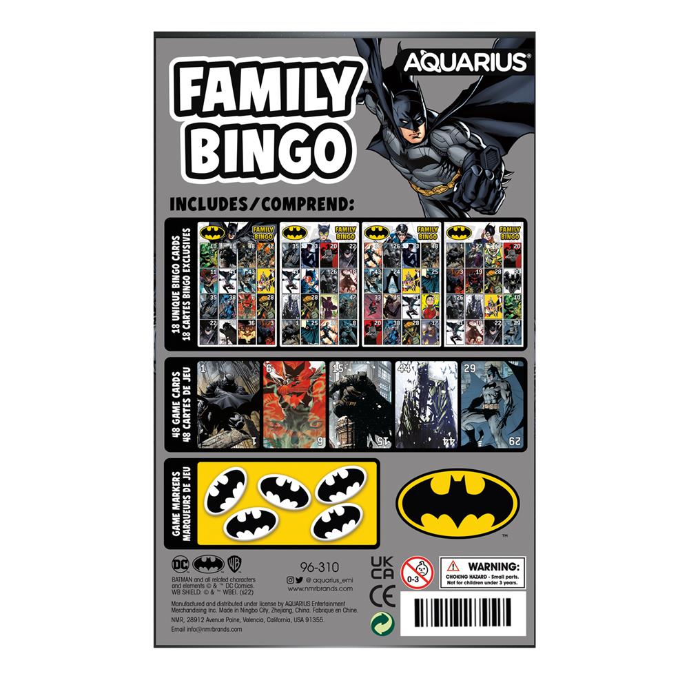 Batman Family Bingo
