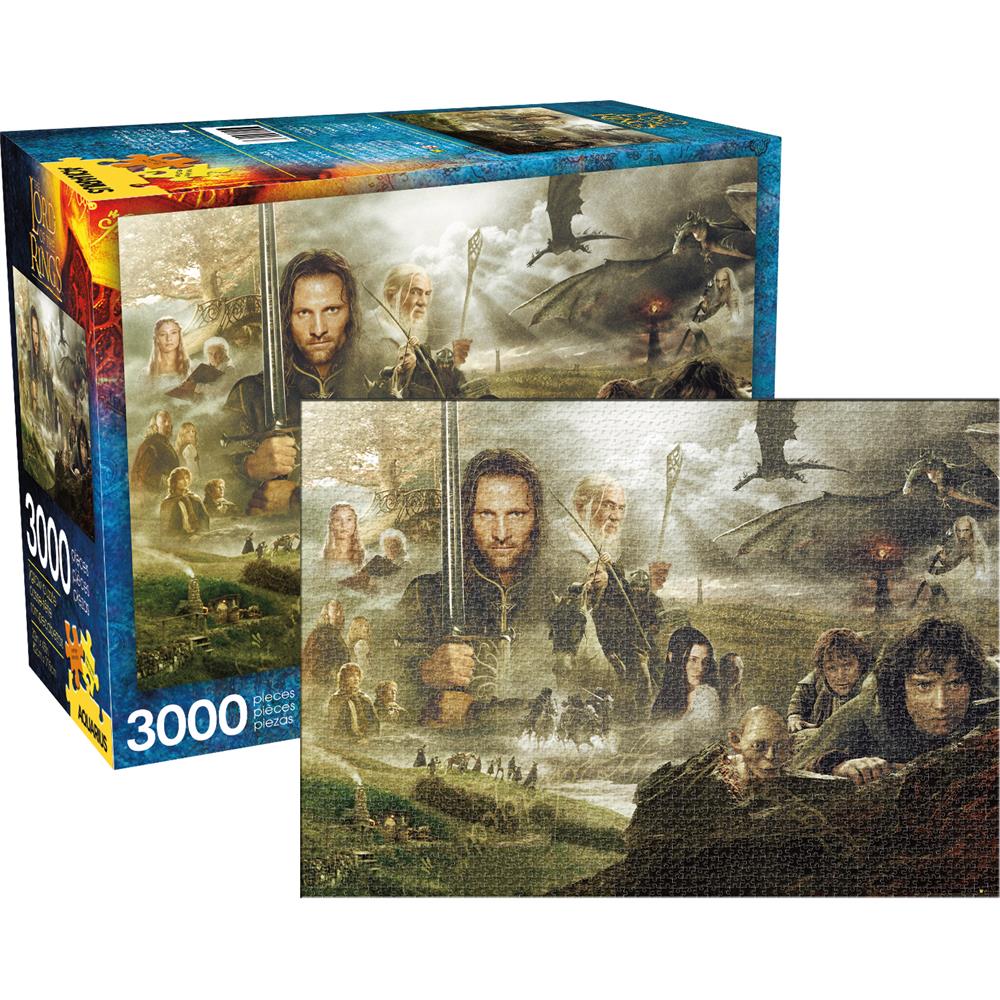 Lord of the Rings Jigsaw Puzzle (3000 piece)