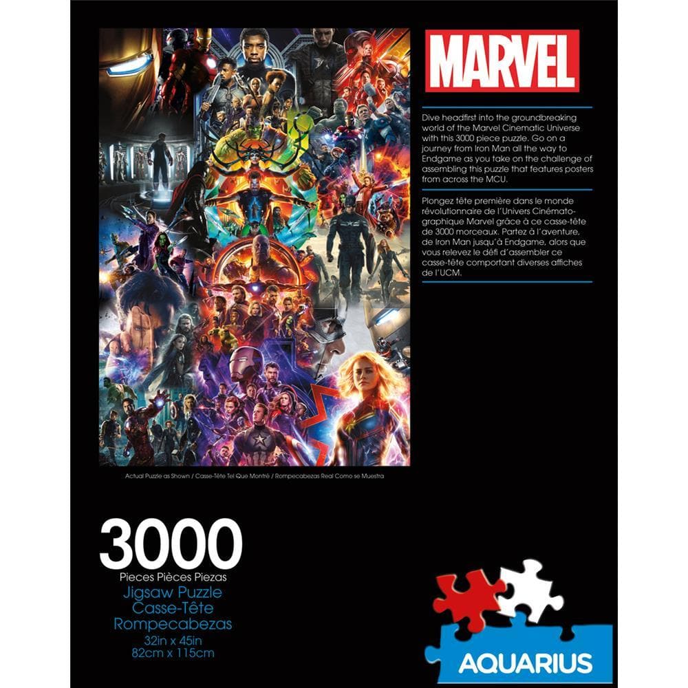 Marvel Heroes Collage 1000 Piece Jigsaw Puzzle