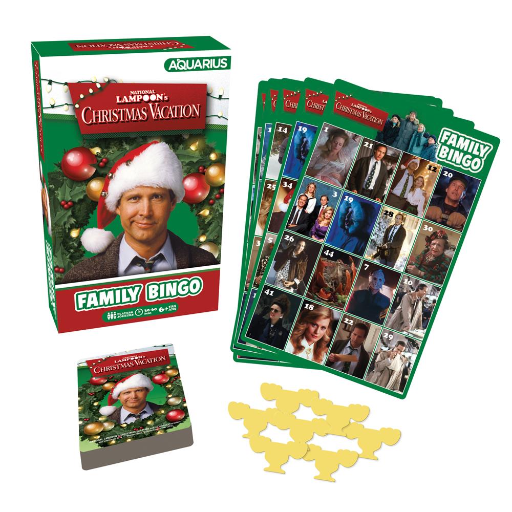 Christmas Vacation Family Bingo