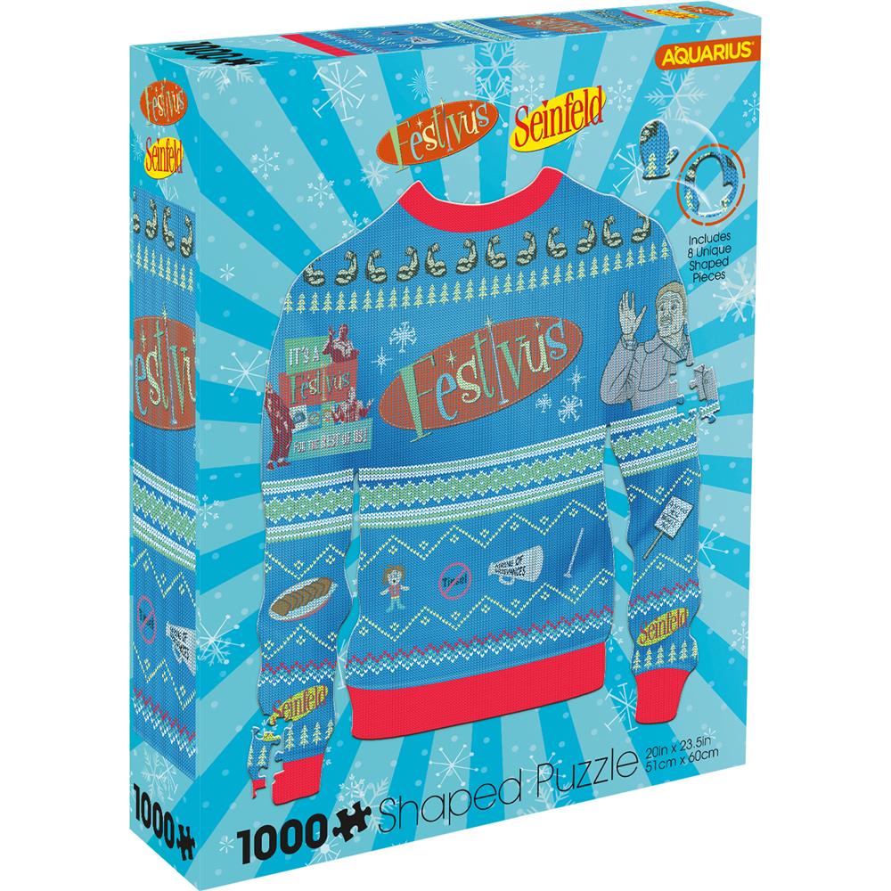 Festivus Ugly Christmas Sweater Jigsaw Puzzle (1000 piece)
